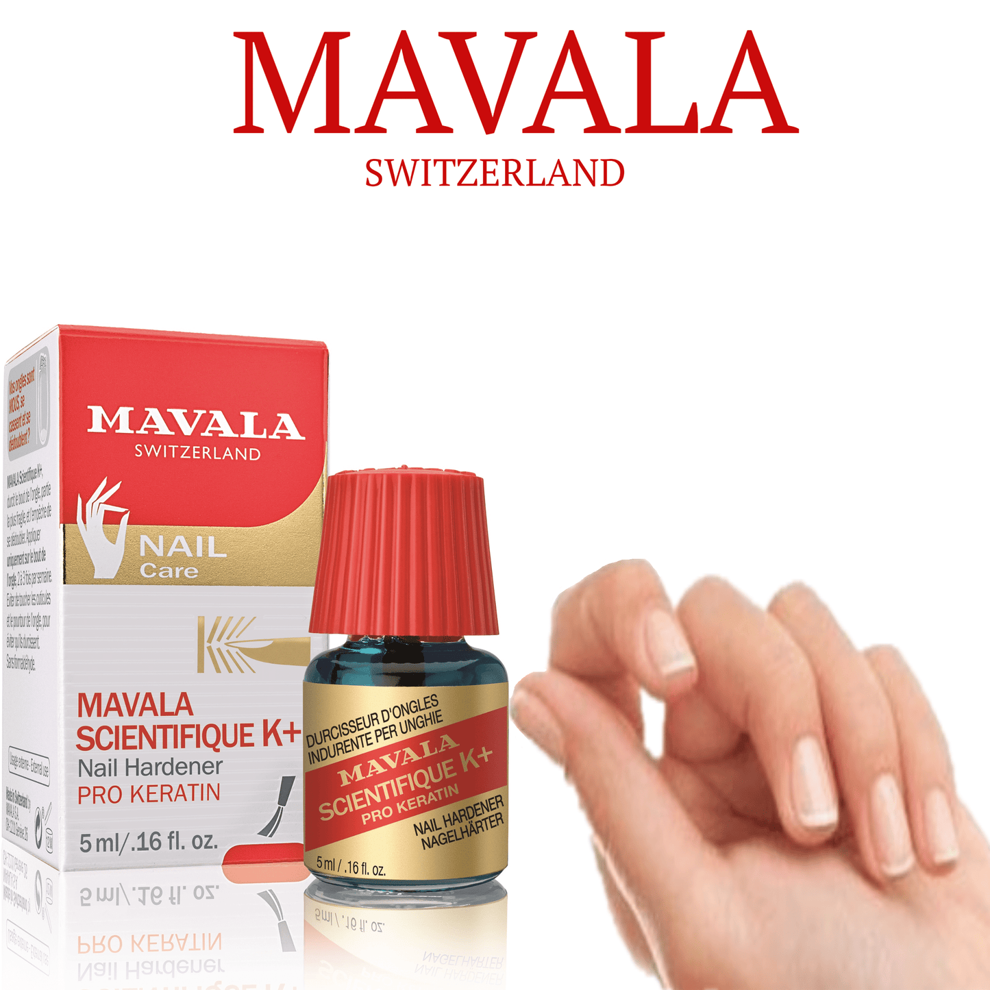 Mavala Nail hardener scientific k+